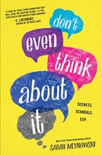 Cover art for Don't Even Think About It