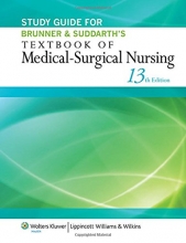 Cover art for Study Guide for Brunner & Suddarth's Textbook of Medical-Surgical Nursing