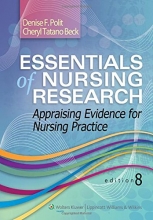 Cover art for Essentials of Nursing Research: Appraising Evidence for Nursing Practice