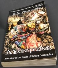 Cover art for MOONSPEAKER: The House of Moons Chronicles Book 1