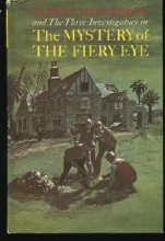 Cover art for Alfred Hitchcock and the Three Investigators in The Mystery of the Fiery Eye