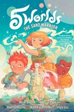 Cover art for 5 Worlds Book 1: The Sand Warrior