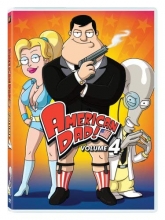 Cover art for American Dad!, Vol. 4