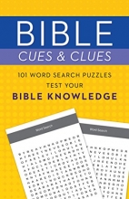 Cover art for Bible Cues and Clues: 101 Word Search Puzzles Test Your Bible Knowledge