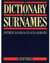 Cover art for A Dictionary of Surnames