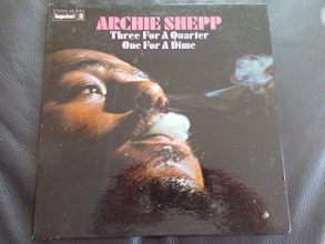 Cover art for three for a quarter, one for a dime LP