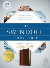 Cover art for The Swindoll Study Bible NLT, TuTone