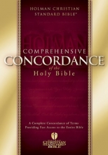 Cover art for HCSB Comprehensive Concordance (Holman Christian Standard Bible)