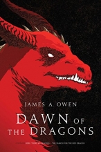 Cover art for Dawn of the Dragons: Here, There Be Dragons; The Search for the Red Dragon (The Age of Dragons)