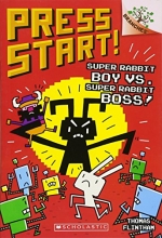 Cover art for Super Rabbit Boy vs. Super Rabbit Boss!: A Branches Book (Press Start! #4)