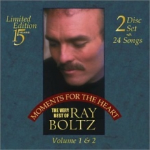 Cover art for Moments for the Heart: The Very Best of Ray Boltz Volume 1 & 2