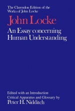Cover art for An Essay Concerning Human Understanding (Clarendon Edition of the Works of John Locke)