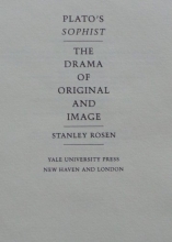 Cover art for Plato's Sophist: The drama of original and image
