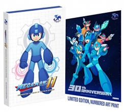 Cover art for Mega Man 11: Celebrating 30 Years of the Blue Bomber