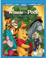 Cover art for Winnie the Pooh: A Very Merry Pooh Year  [Blu-ray]