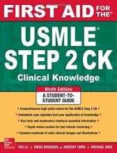 Cover art for First Aid for the USMLE Step 2 CK, Ninth Edition (First Aid USMLE)