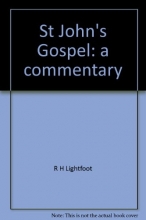 Cover art for St John's Gospel: A Commentary