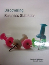 Cover art for Discovering Business Statistics Textbook