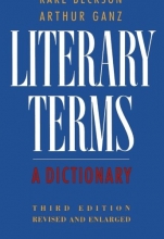 Cover art for Literary Terms: A Dictionary