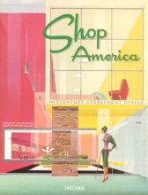 Cover art for Shop America: Mid-Century Storefront Design, 1938-1950 (English, German and French Edition)