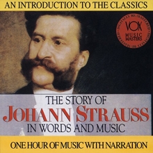 Cover art for The Story of Johann Strauss in Words and Music