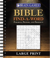 Cover art for Brain Games - Bible Find a Word - Large Print