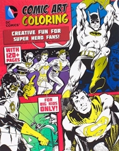 Cover art for DC Comics Comic Art Coloring