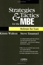 Cover art for Strategies & Tactics for the MBE (Multistate Bar Exam)