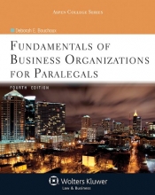 Cover art for Fundamentals of Business Organizations for Paralegals, Fourth Edition (Aspen College)