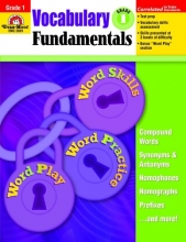 Cover art for Vocabulary Fundamentals, Grade 1