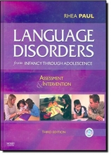 Cover art for Language Disorders from Infancy Through Adolescence: Assessment and Intervention