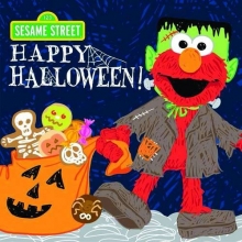 Cover art for Happy Halloween! (Sesame Street Scribbles Elmo)
