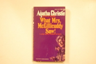 Cover art for What Mrs. McGillicuddy Saw! (A Jane Marple Murder Mystery)