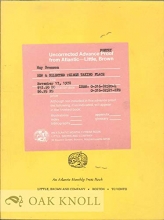 Cover art for New and Selected Things Taking Place