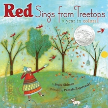 Cover art for Red Sings from Treetops: A Year in Colors (Sidman, Joyce)