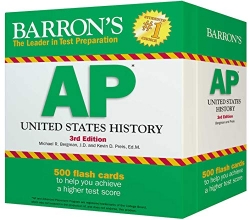 Cover art for Barron's AP US History Flash Cards