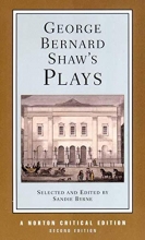 Cover art for George Bernard Shaw's Plays (Norton Critical Editions)
