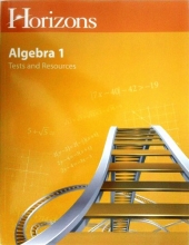 Cover art for Algebra 1 Tests and Resources (Horizons)