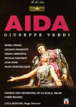 Cover art for Verdi - Aida / Maazel, Chiara, Pavarotti, La Scala