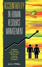 Cover art for Accountability in Human Resource Management (Improving Human Performance)