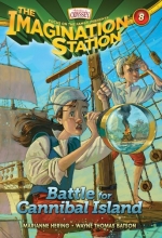 Cover art for Battle for Cannibal Island (AIO Imagination Station Books)
