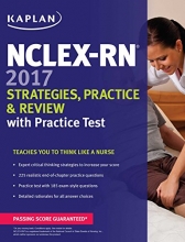 Cover art for NCLEX-RN 2017 Strategies, Practice and Review with Practice Test (Kaplan Test Prep)
