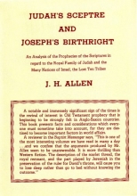 Cover art for Judah's Sceptre and Joseph's Birthright