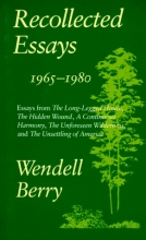 Cover art for Recollected Essays, 1965-1980