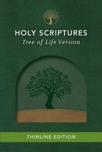 Cover art for TLV Thinline Bible, Holy Scriptures, Grove/Sand, Tree Design Duravella