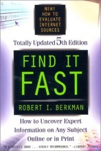 Cover art for Find It Fast 5th Edition: How to Uncover Expert Information on Any Subject Online or in Print (Find It Fast: How to Uncover Expert Information on Any Subject Online or in Print)