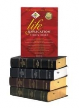 Cover art for Life Application Bible/New International Version/Burgundy Bonded Leather