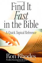 Cover art for Find It Fast in the Bible: A Quick Topical Reference
