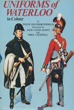 Cover art for Uniforms of Waterloo in colour, 16-18 June 1815