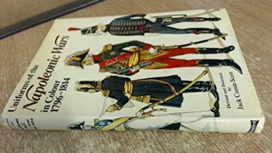 Cover art for Uniforms of the Napoleonic wars in colour, 1796-1814,